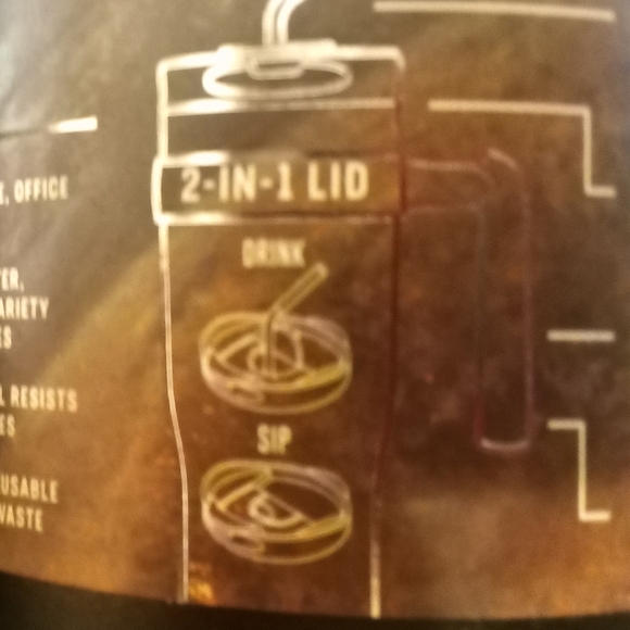 Hydragear - NWT 40 oz Stainless Steel Tumbler, BPA Fee, 12 Hour Temp Control... - Picture 8 of 12